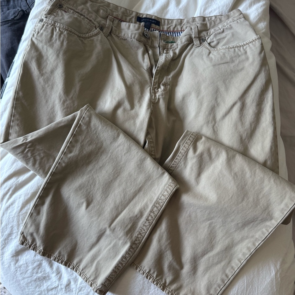Tommy Hilfiger Beige Denim Pants